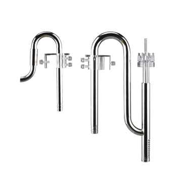 Аксесоари за аквариум за трева, вход и изход от неръждаема стомана за отстраняване на маслено фолио, филтър за аквариум за трева, кофа, оборудване, водопровод