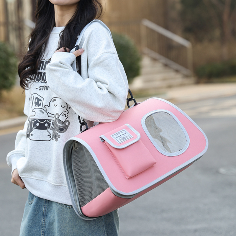 Kassikott, Lemmikloomakott, Kaasaskantav Õlakott, Mugav ja Hingav Kassikott, Kokkupandavad Kassi Lemmikloomatarbed