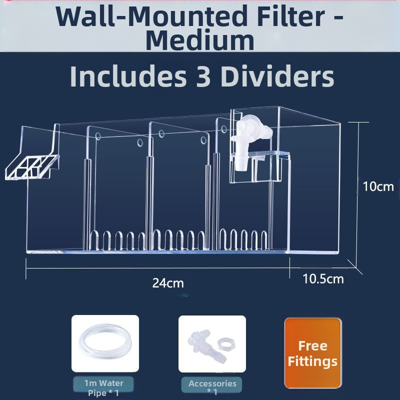 Maza zivju tvertnes filtra ūdens attīrīšanas cikls trīs vienā klusināts ārējais sienas attīrīšanas filtra kaste pilienveida kaste skābekļa padeve
