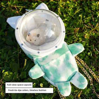 Τσάντα μελιού με κλουβί για χάμστερ, φορητή, αναπνεύσιμη τσάντα πλάτης Golden Bear, διαφανής, μικρή τσάντα πλάτης για κατοικίδια