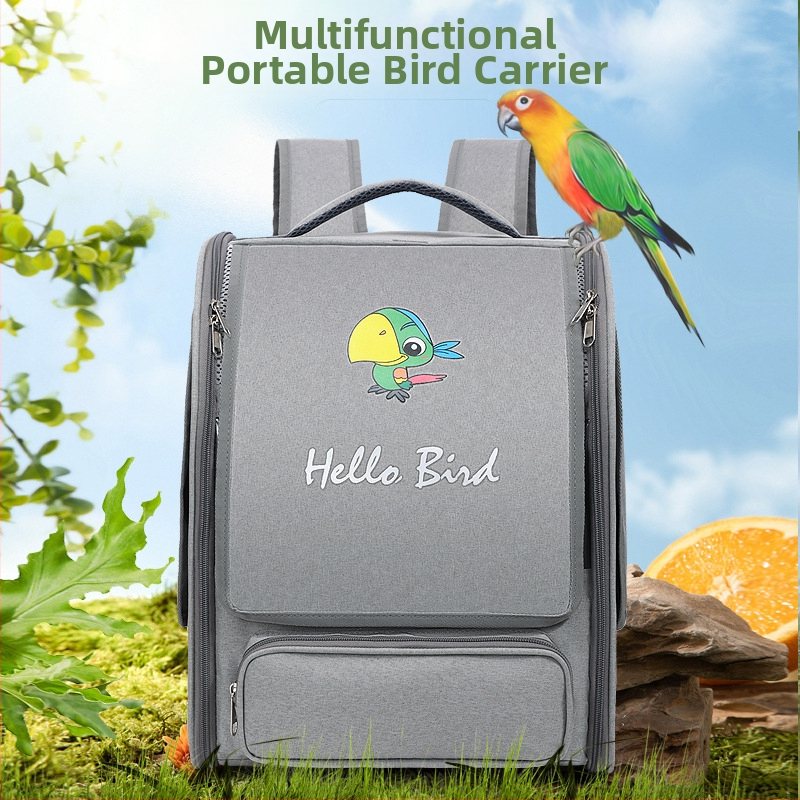 Lemmikloomakott, multifunktsionaalne kaasaskantav linnukott, ruloo disain, päikesekaitse ja häiringutevastane, mitmevärviline valikuline, moodne reisikott otse tootjalt
