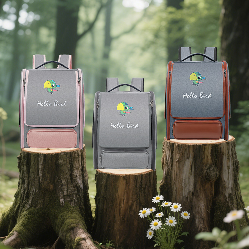 Lemmikloomakott, multifunktsionaalne kaasaskantav linnukott, ruloo disain, päikesekaitse ja häiringutevastane, mitmevärviline valikuline, moodne reisikott otse tootjalt