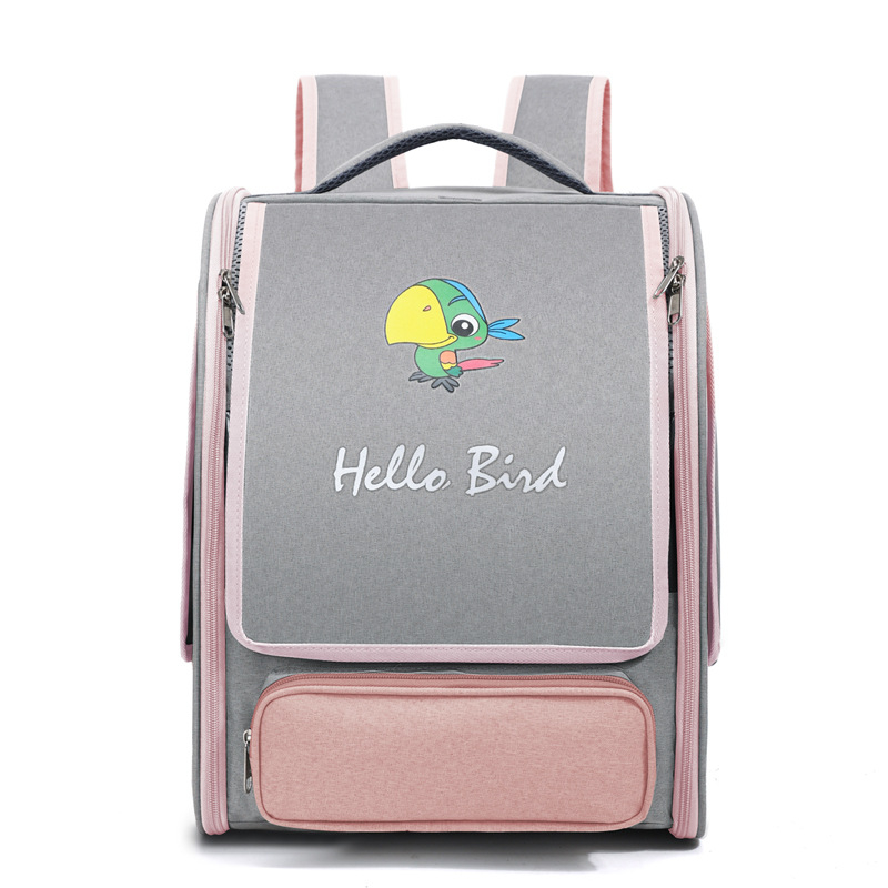 Lemmikloomakott, multifunktsionaalne kaasaskantav linnukott, ruloo disain, päikesekaitse ja häiringutevastane, mitmevärviline valikuline, moodne reisikott otse tootjalt