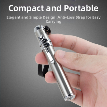 Μικρά Ιατρικά Δώρα Προσαρμοσμένα με Χάραξη Λογότυπου, Αντικατάσταση Μπαταρίας Λευκού Φωτός, Ειδική Πίσω Πρέσα Γενικής Εξέτασης για Ιατρικό Μαθητή