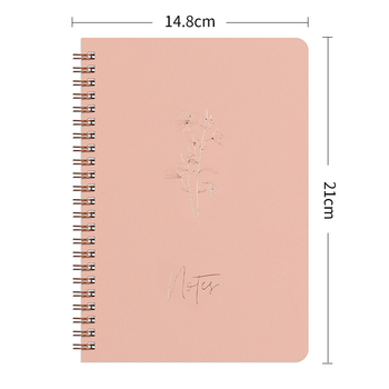 Gamyklos sandėlyje tiekiama ritinių knyga „Macaron“ spalvota palaidų lapų knyga studentams, užrašų knygelė biuro užrašams, didmeninė prekyba