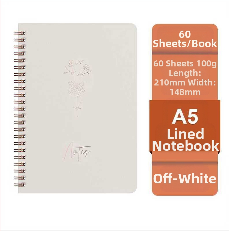 Gamyklos sandėlyje tiekiama ritinių knyga „Macaron“ spalvota palaidų lapų knyga studentams, užrašų knygelė biuro užrašams, didmeninė prekyba