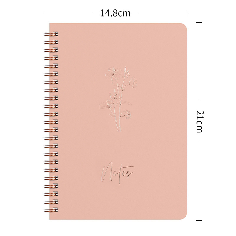 Gamyklos sandėlyje tiekiama ritinių knyga „Macaron“ spalvota palaidų lapų knyga studentams, užrašų knygelė biuro užrašams, didmeninė prekyba