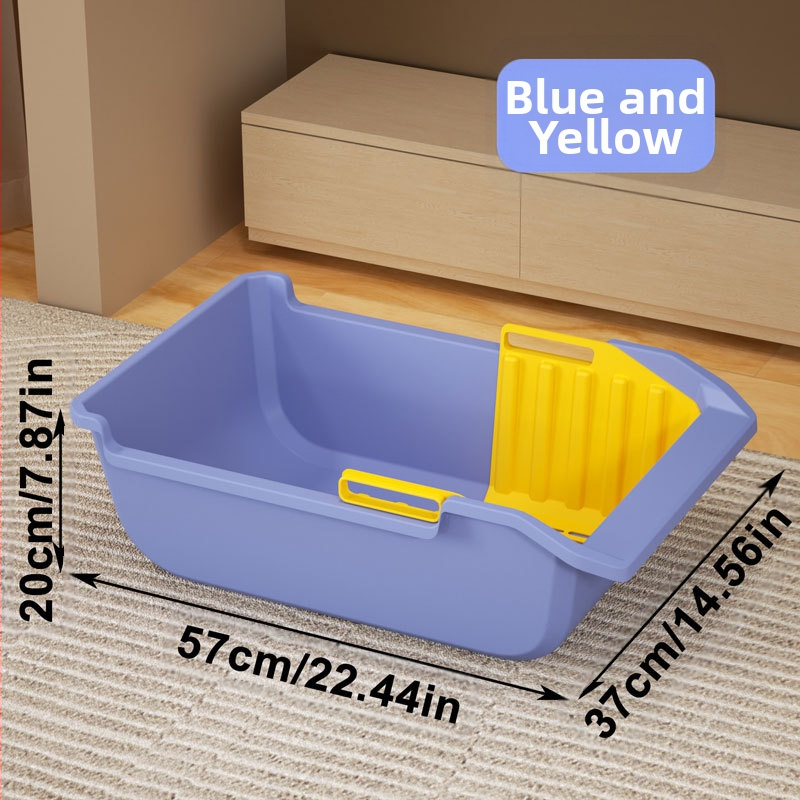 Suur kassiliivkast poolsuletud ämbriga, eemaldatav kassi tualett, kõrgusvastane tara, väline pritsmetega kassi väljaheidete bassein, hulgimüük