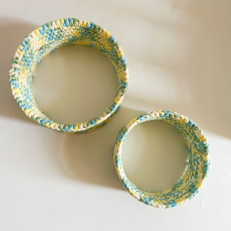 Papagoi salajane kott nirk ümmargune võrkkiik käsitsi kootud ronimismatt kiik