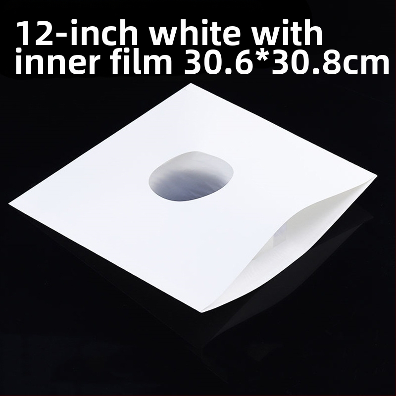 71012-tolline Lp vinüülplaadipaberi sisekott, jõupaber + polüpropüleenist kile, kahekihiline kaitsekate, antistaatiline kile hoiustamine