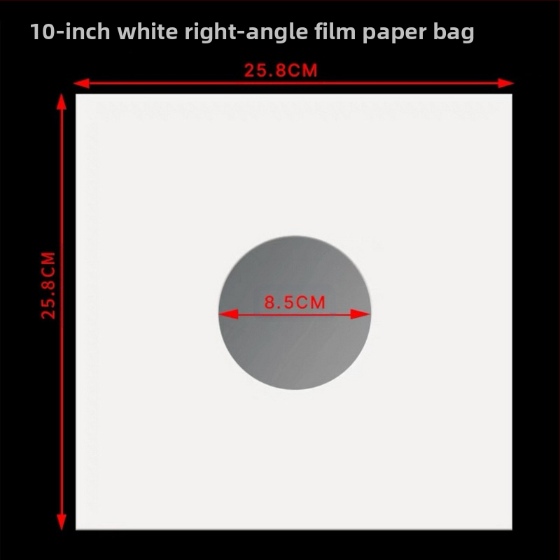 71012-tolline Lp vinüülplaadipaberi sisekott, jõupaber + polüpropüleenist kile, kahekihiline kaitsekate, antistaatiline kile hoiustamine