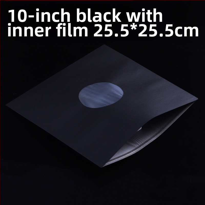 71012-tolline Lp vinüülplaadipaberi sisekott, jõupaber + polüpropüleenist kile, kahekihiline kaitsekate, antistaatiline kile hoiustamine