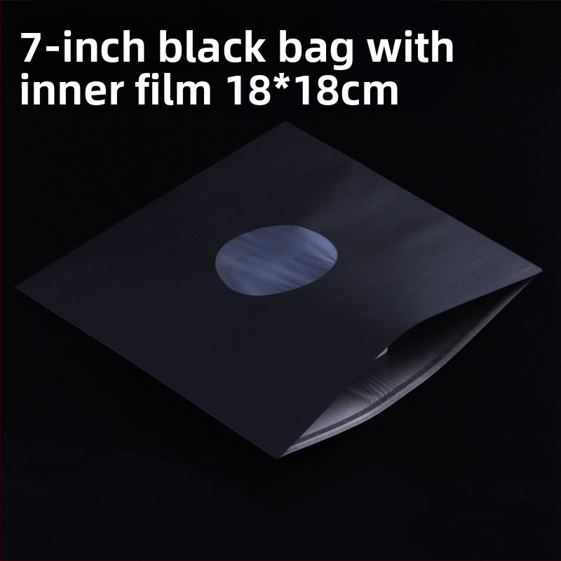 71012-tolline Lp vinüülplaadipaberi sisekott, jõupaber + polüpropüleenist kile, kahekihiline kaitsekate, antistaatiline kile hoiustamine