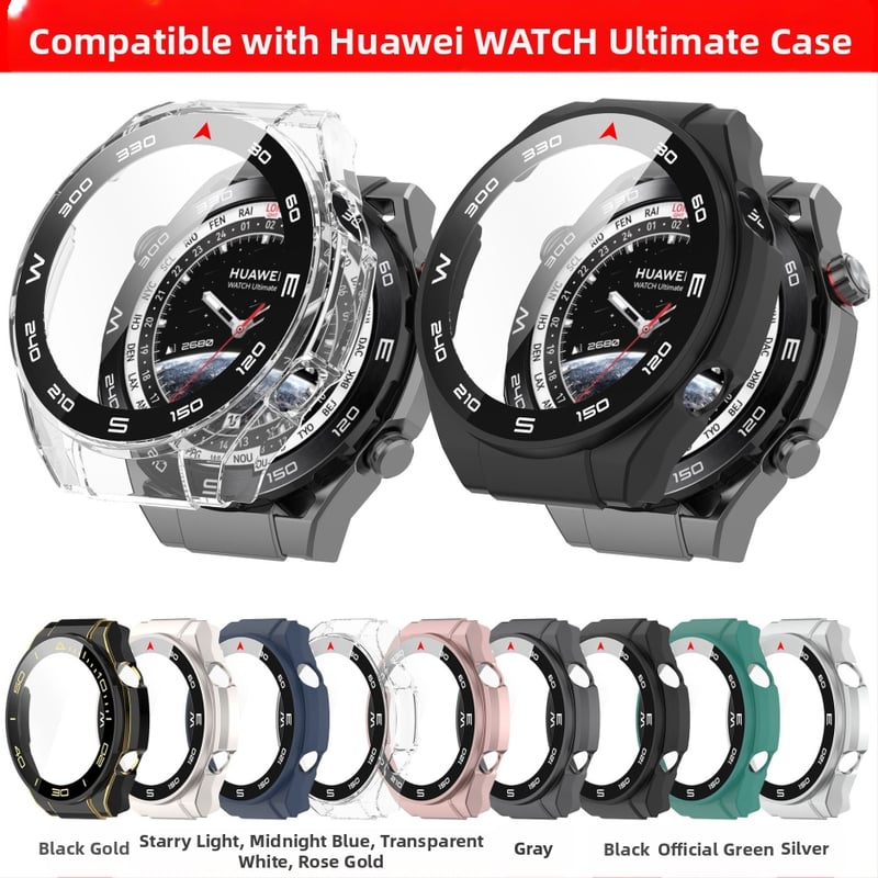 Pogodno za zaštitnu futrolu za Huawei Watch Ultimate Watch, izvanrednu Master Shell i integriranu futrolu s folijom