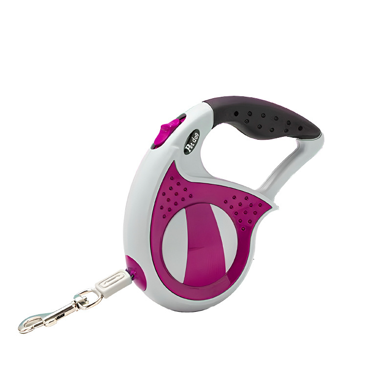 Valmis lemmikloomade koerarihm, automaatne sissetõmmatav koerarihm, koerakett keskmistele ja suurtele koertele, kadumisvastane koerarihm