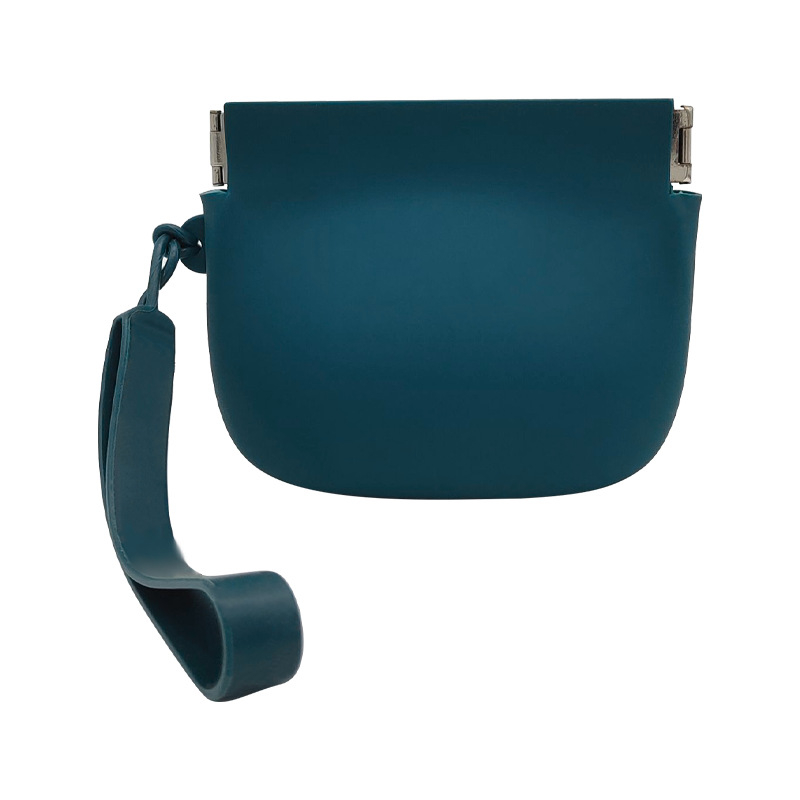 Silikoonist šrapnellist mündikott huulepulgaga kosmeetikakott automaatselt sulguv võtmega kõrvaklappide hoiukott kaasaskantav minikott