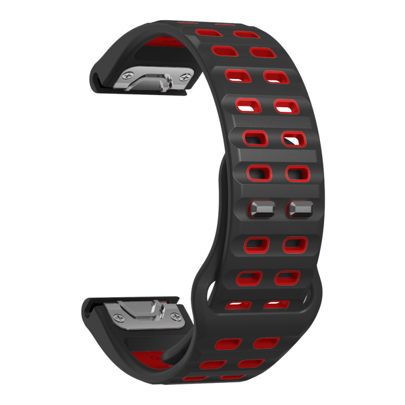 26 mm 22 mm Fenix8 kiirkinnitusega naelapandlaga kahevärviline silikoonrihm Fenix8 E 51 mm käepael