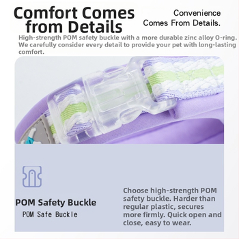 Piiriülene koerakaelarihm, kosmosepuuvillast hingav plahvatuskindel koerarihmaga kaelarihm, mis sobib keskmise suurusega koertele