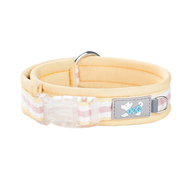 Piiriülene koerakaelarihm, kosmosepuuvillast hingav plahvatuskindel koerarihmaga kaelarihm, mis sobib keskmise suurusega koertele