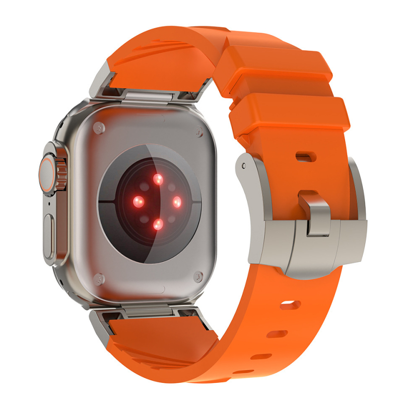 Apple Watchi rihm sobib iWatch Watch Strap S10 kellarihmale Commander metallist Apple Watchi rihm silikoonist kellarihm