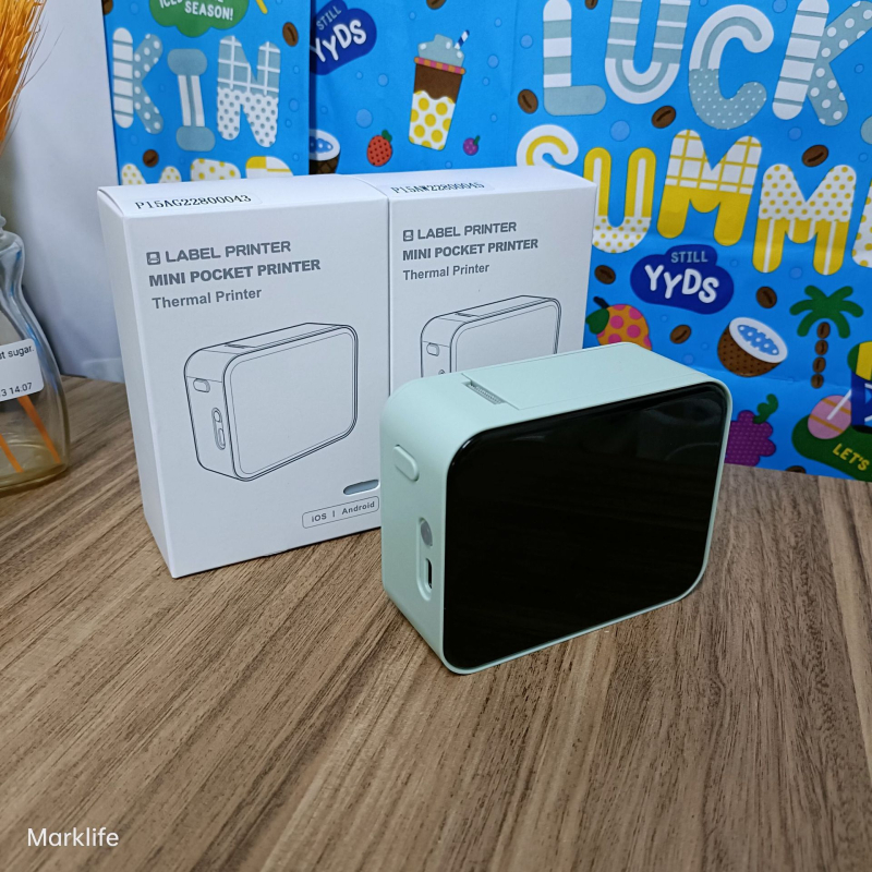 Miniprinter mini termosiltide masin kaasaskantav koduprinter termoprinter