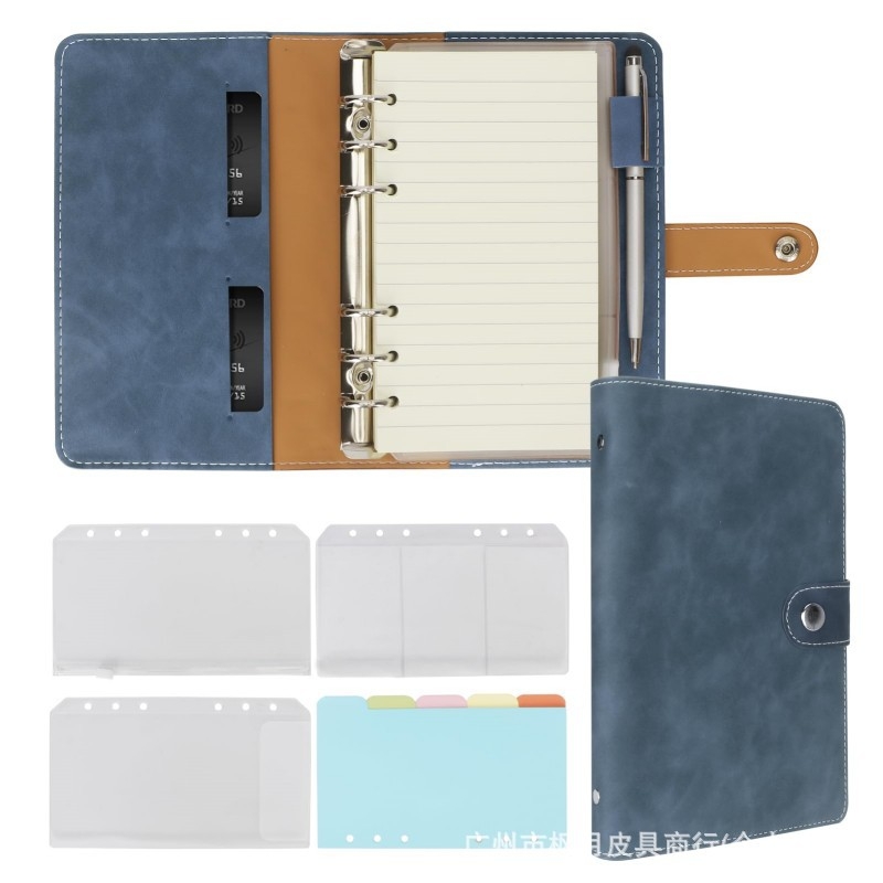 Δερμάτινο κάλυμμα σημειωματάριου με κλιπ σε ιαπωνικό στιλ, μοντέρνο δερμάτινο κάλυμμα με κλιπ σε σχήμα φύλλου, προστατευτικό κάλυμμα βιβλίου ηχογράφησης για άνδρες και γυναίκες