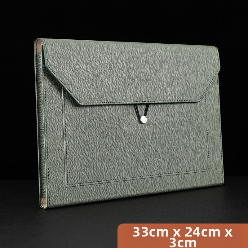 A4 formaadis tipptasemel paksendatud mahutavusega suure mahutavusega veekindel konverentsidokumendikott, failikott, kontoridokumendikott, äridokumentidele