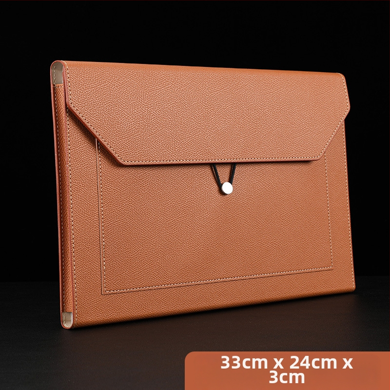 A4 formaadis tipptasemel paksendatud mahutavusega suure mahutavusega veekindel konverentsidokumendikott, failikott, kontoridokumendikott, äridokumentidele