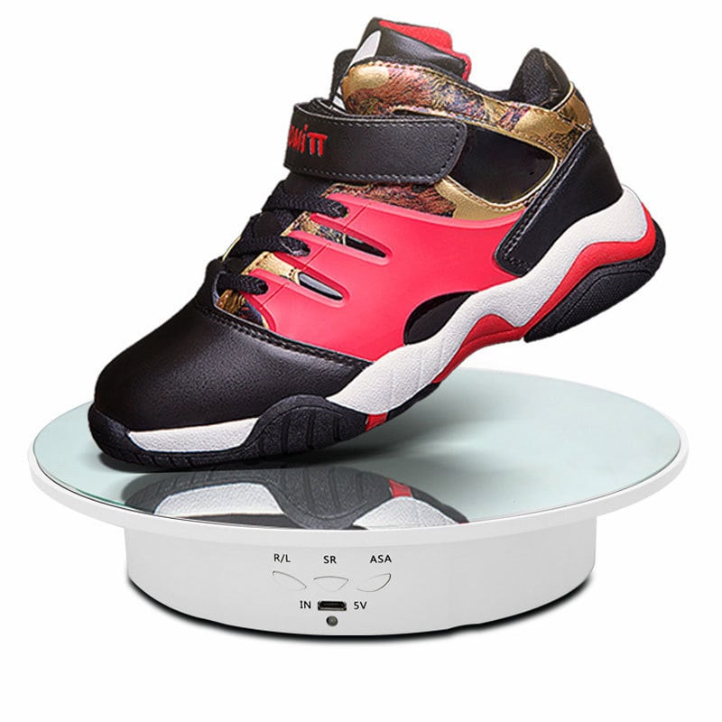 20 cm intelligentne elektriline pöörlev ekraaniplaat staatiline lauaklamber peegli koormus 8 kg fotograafia otsevideo filmimine