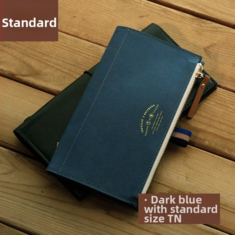 Mitme TN tõmblukuga hoiukoti aksessuaarid DuPonti paberist reisiraamat, pestud loomanahast arvete kott ümbritsev