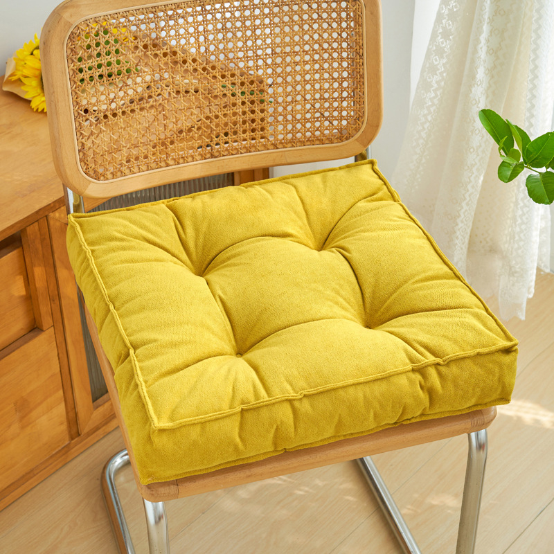 Põhjamaade stiilis sisetald, ühevärviline padi, kontori šenill, paksendatud toolipadi, magamistoa laheakna padi, tatami futon