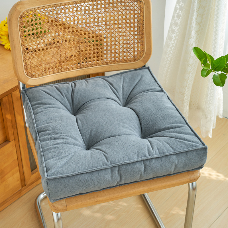 Põhjamaade stiilis sisetald, ühevärviline padi, kontori šenill, paksendatud toolipadi, magamistoa laheakna padi, tatami futon