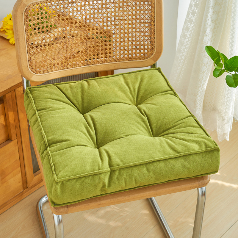 Põhjamaade stiilis sisetald, ühevärviline padi, kontori šenill, paksendatud toolipadi, magamistoa laheakna padi, tatami futon