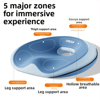 Kontoritooli padi istuv, väsimatu padi pehme ja mugav vöökoha kaitsev tugipadi universaalne igaks aastaajaks
