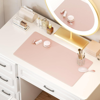 Tualettlaua matt, ligipääsetav luksuslik ja tipptasemel tualettlaua matt, suur lauamatt, õlikindel lauamatt, magamistoa tualettlaua matt