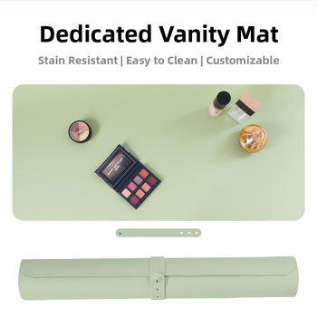 Tualettlaua matt, ligipääsetav luksuslik ja tipptasemel tualettlaua matt, suur lauamatt, õlikindel lauamatt, magamistoa tualettlaua matt
