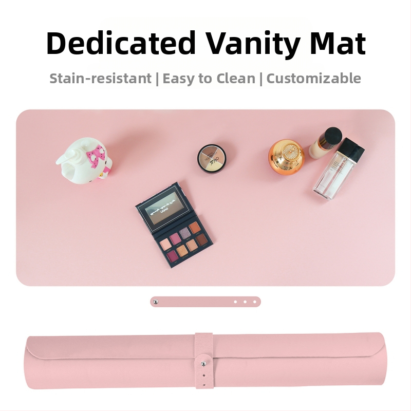 Tualettlaua matt, ligipääsetav luksuslik ja tipptasemel tualettlaua matt, suur lauamatt, õlikindel lauamatt, magamistoa tualettlaua matt