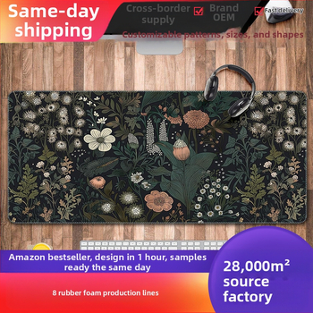 Ilus lilleline lauamatt Amazoni kuum mudel Euroopa ja Ameerika IP eriti suur kulumiskindel ja mustuskindel hiirematt naturaalsest kummist