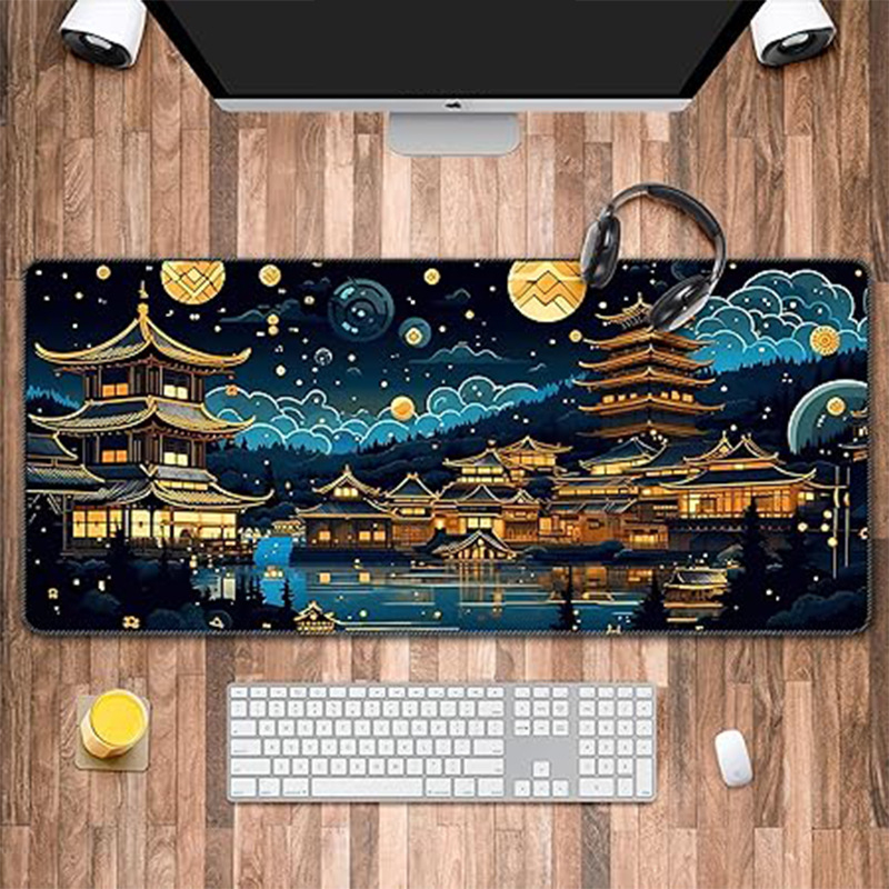 Ilus lilleline lauamatt Amazoni kuum mudel Euroopa ja Ameerika IP eriti suur kulumiskindel ja mustuskindel hiirematt naturaalsest kummist