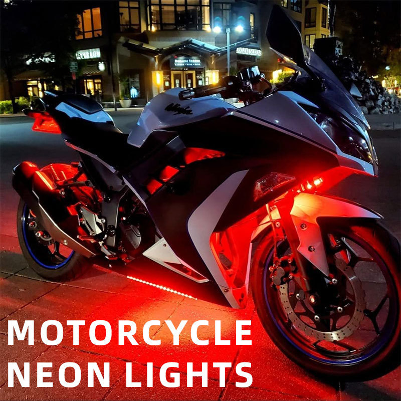[Didmeninė prekyba stiprumu] Tarpvalstybiniai sprogimai Motociklų LED dekoratyviniai žibintai Golfo žibintai Kojų žibintai 6 dekoratyvinių žibintų pakuotėje