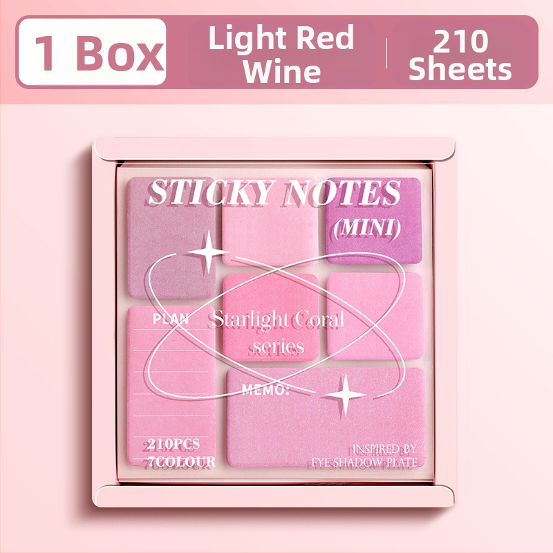 Samoljepljive pločice za sjenilo za oči za učenike osnovne i srednje škole s naljepnicama visoke kvalitete u boji za uredsku upotrebu n puta s jakom ljepljivošću