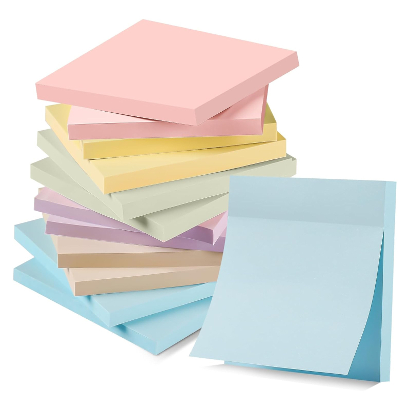 Amazon Post-it Notes Ученически бележки за откриващия сезон Ретро стикери за съобщения 76*76 мм Полууправляем костюм