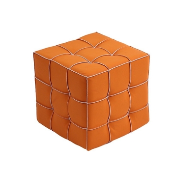 Фабрична директна продажба на кубче на Рубик, табуретка за домакинство, хол, диван, табуретка за крака, проста, лека, луксозна, кожена, малка, за врата, табуретка за обувки