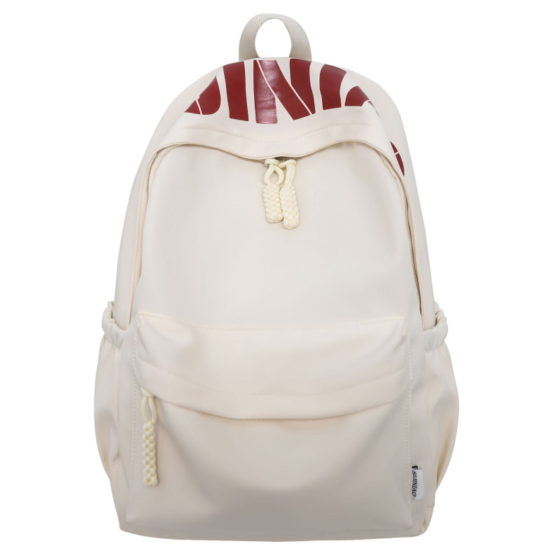 Jaapani stiilis lihtne, kõikvõimalik, suure mahutavusega, ühevärviline koolikott 2025. aasta kevadeks, uus kerge pendelrännakuga õpilase seljakott