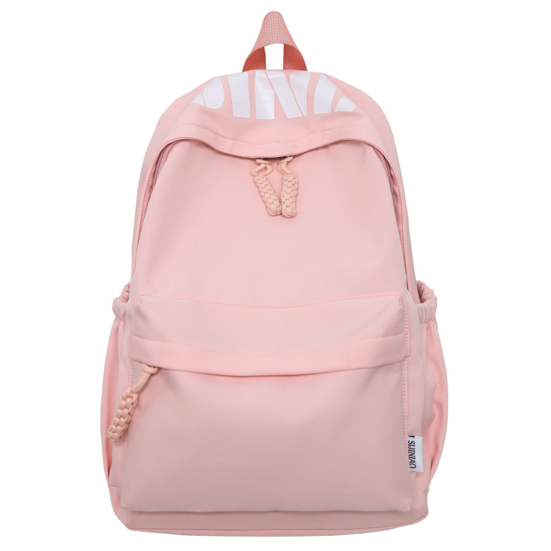 Jaapani stiilis lihtne, kõikvõimalik, suure mahutavusega, ühevärviline koolikott 2025. aasta kevadeks, uus kerge pendelrännakuga õpilase seljakott