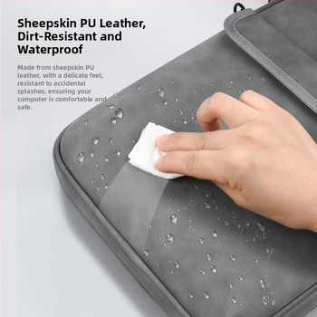 Õlakantav kaasaskantav tahvelarvuti kott, kvaliteetne lambamaterjalist, maavärinavastane, veekindel, kerge iPadi hoiukott, elegantne kott