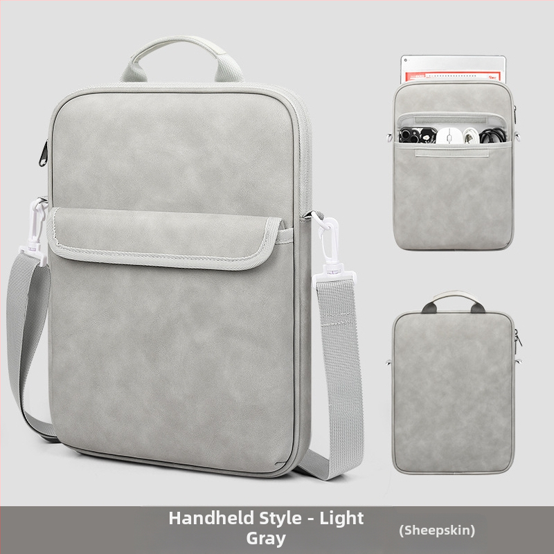 Õlakantav kaasaskantav tahvelarvuti kott, kvaliteetne lambamaterjalist, maavärinavastane, veekindel, kerge iPadi hoiukott, elegantne kott