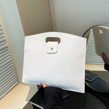 Täiustatud kerge luksuslik suure mahutavusega uus käekott pendeldaja mood lihtne sülearvuti elegantne portfell