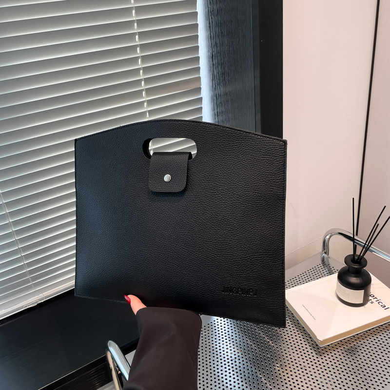 Täiustatud kerge luksuslik suure mahutavusega uus käekott pendeldaja mood lihtne sülearvuti elegantne portfell