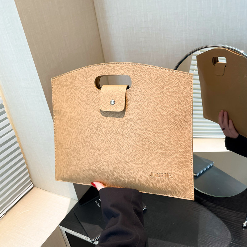 Täiustatud kerge luksuslik suure mahutavusega uus käekott pendeldaja mood lihtne sülearvuti elegantne portfell